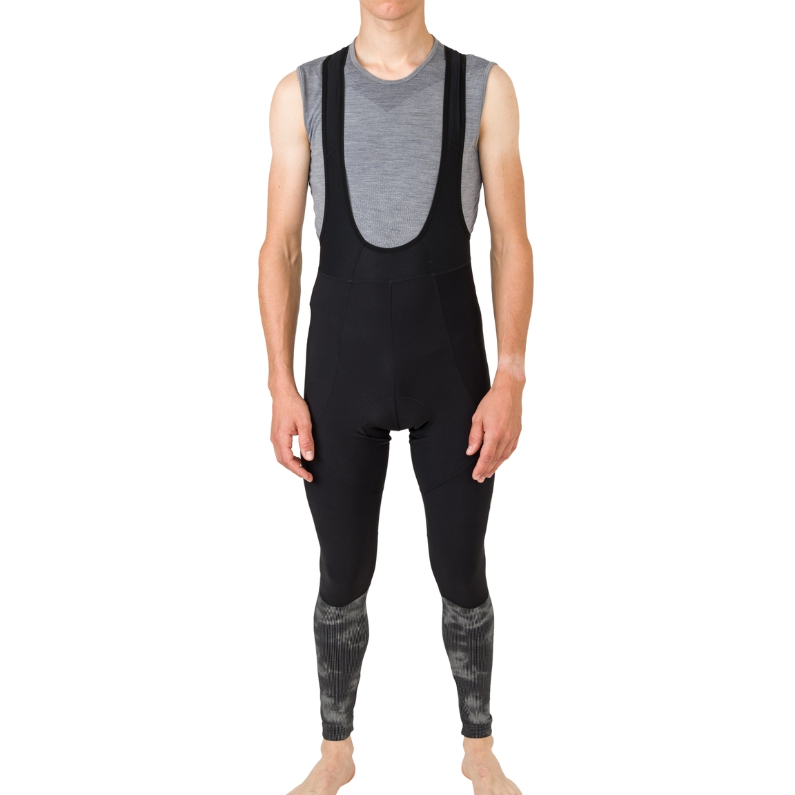 Picture of AGU Essential Hivis Reflection Bibtights II - all black