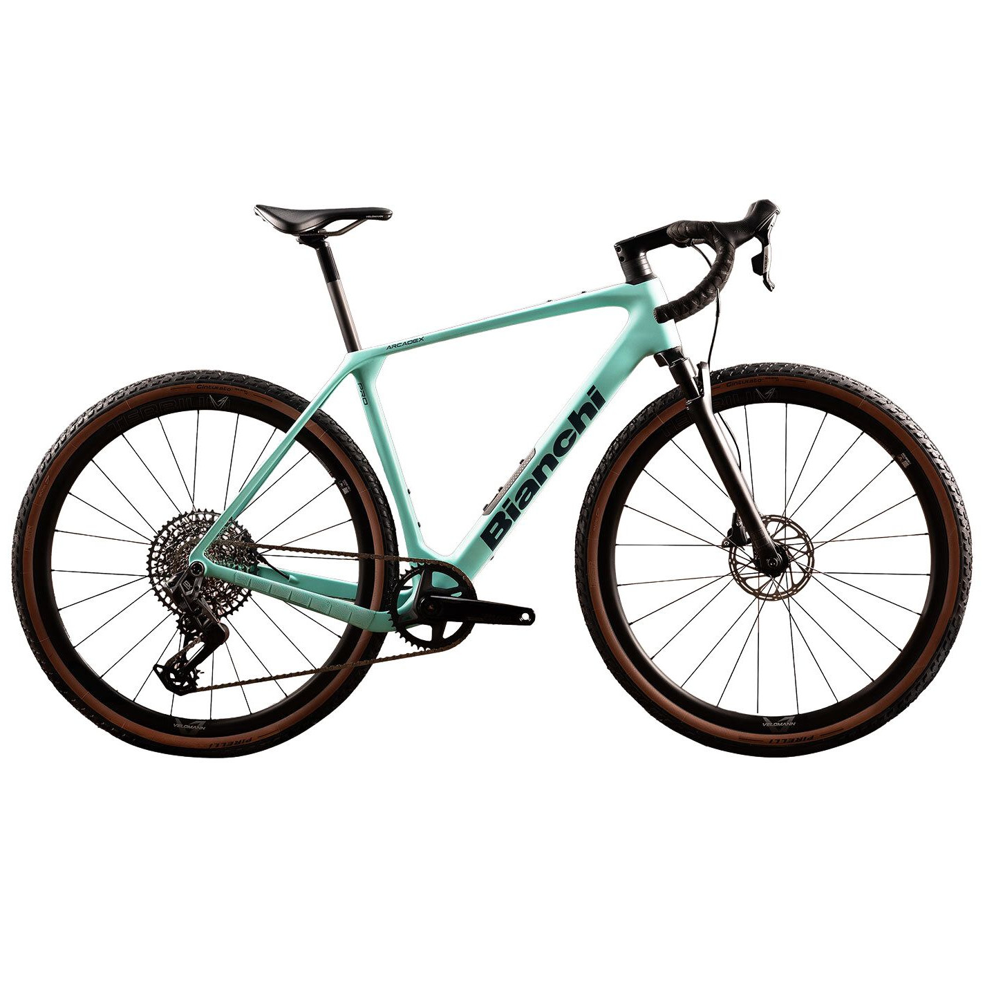 Bild von Bianchi ARCADEX PRO - GX - Carbon Gravel Bike - 2025 - CK16 / green water matt