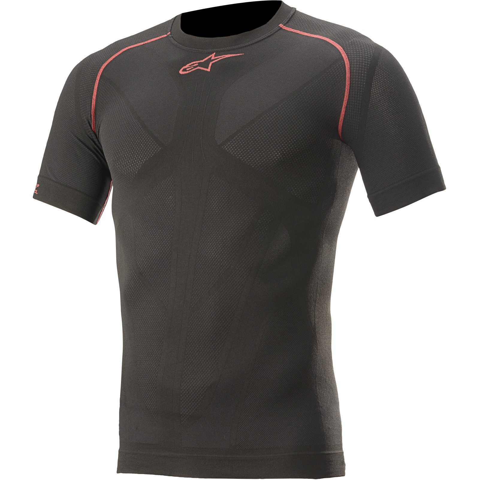 Produktbild von Alpinestars Ride Tech V2 T-Shirt Herren - schwarz/rot