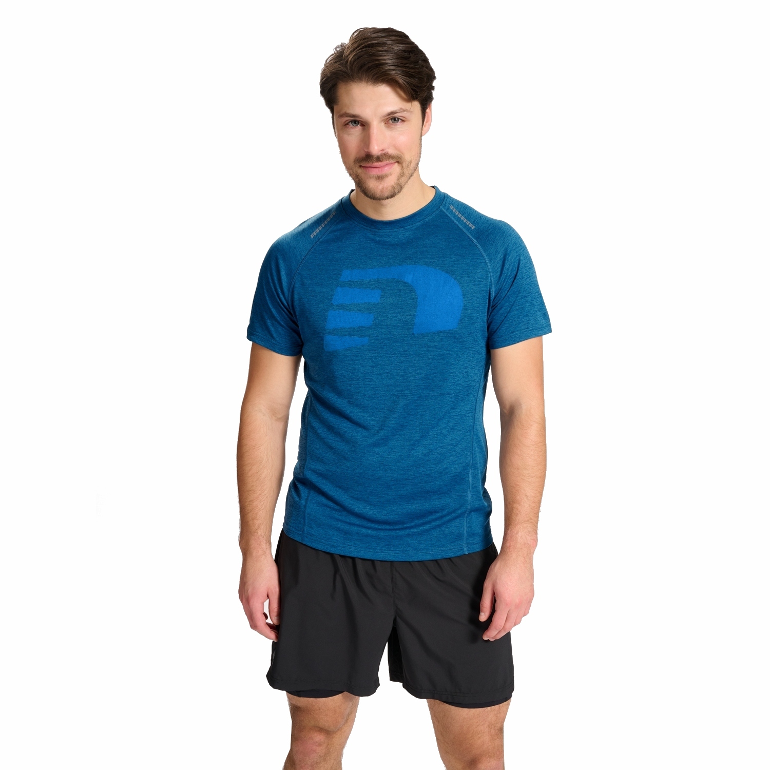 Productfoto van Newline Orlando T-Shirt - majolica blue melange