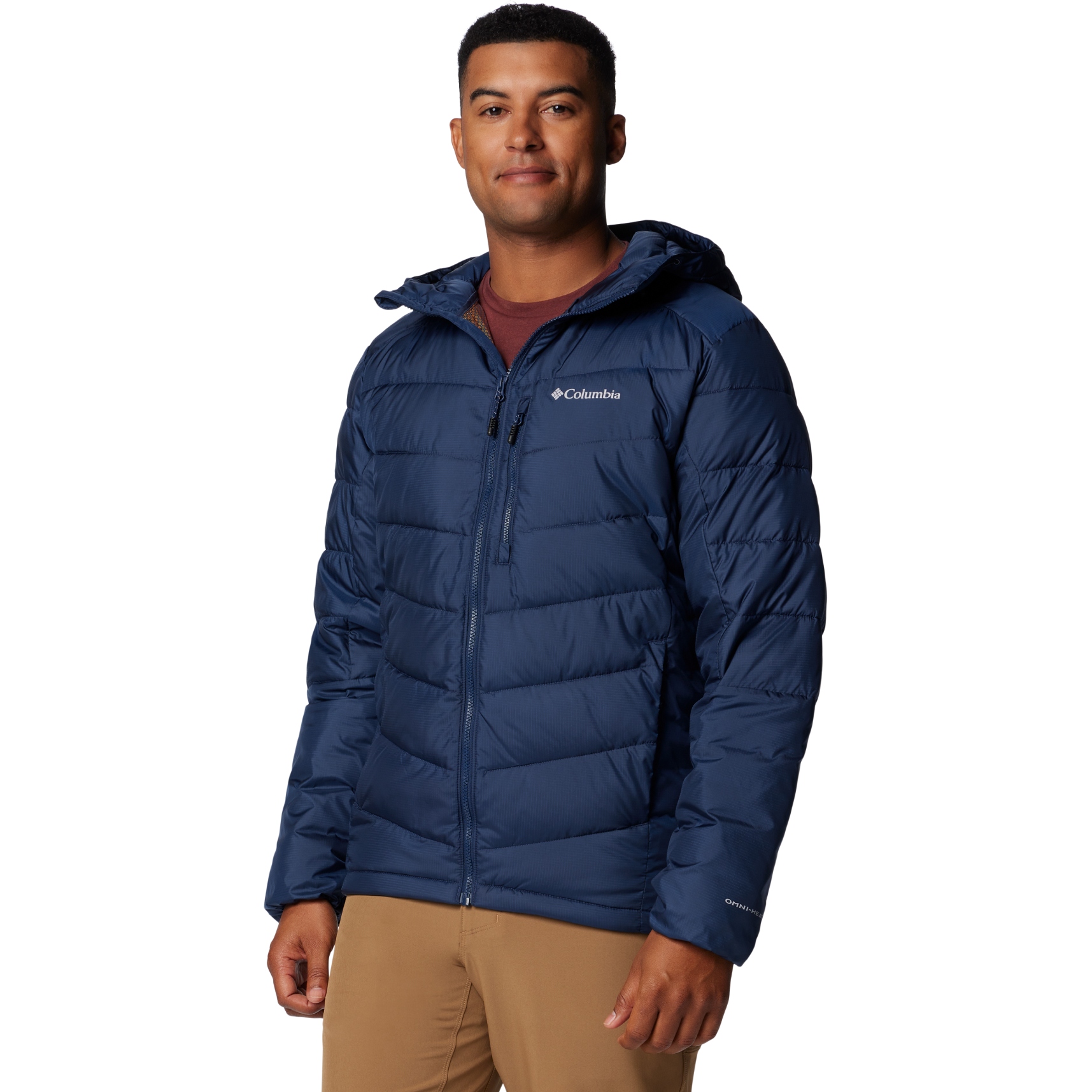 Columbia Labyrinth Loop II Hooded Jacket Men - Collegiate Navy 