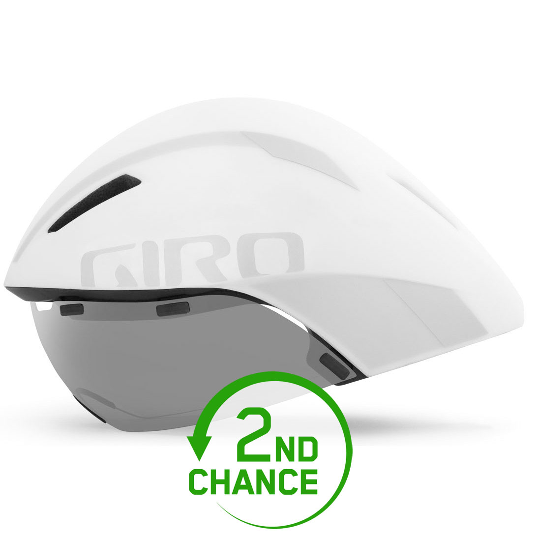 Produktbild von Giro Aerohead MIPS Helm - matte white / silver - B-Ware