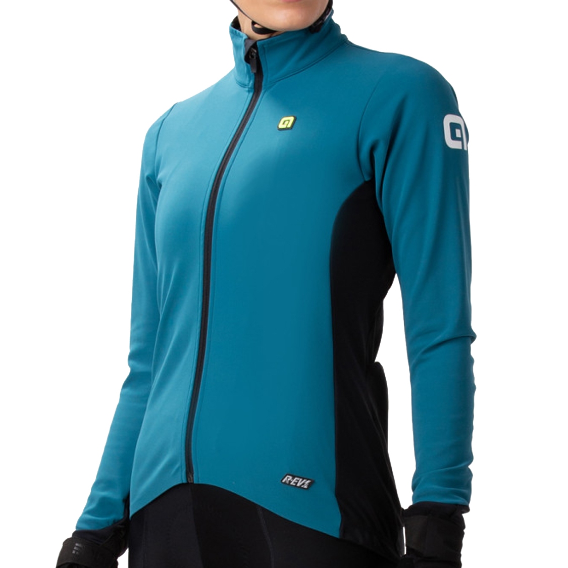Picture of Alé R-EV1 Future Warm Lady Jacket - ottanio blue