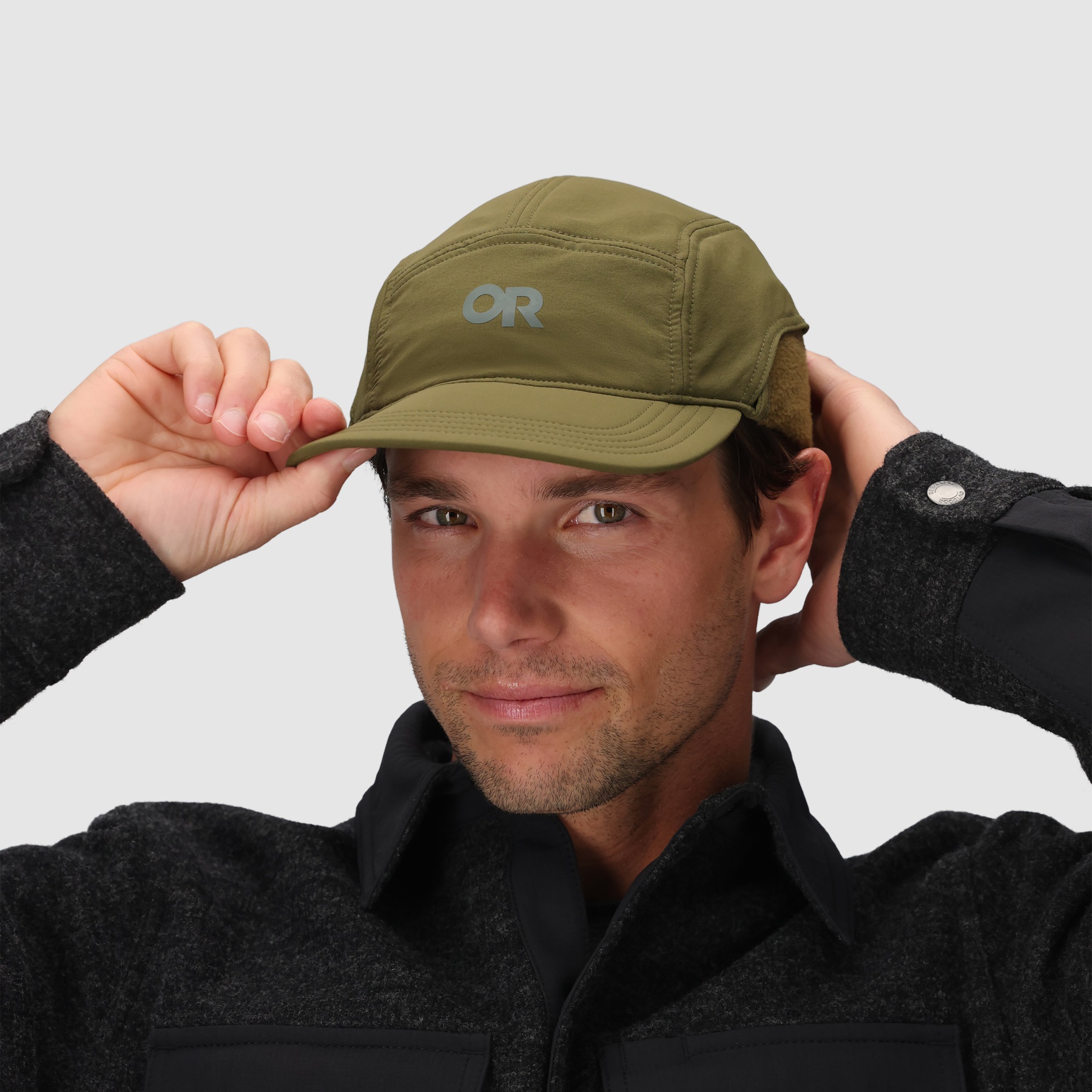 OUTDOOR RESEARCH WINTER TRAPPER HAT WOOL BLEND Yukon Cap | Outdoor Research main image 4
