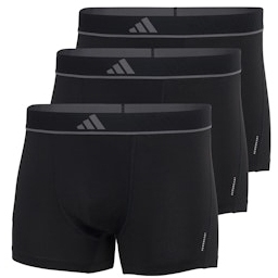 Productfoto van adidas Sports Underwear Active Micro Flex Eco Boxershorts Heren - 3 Pack - 000 black