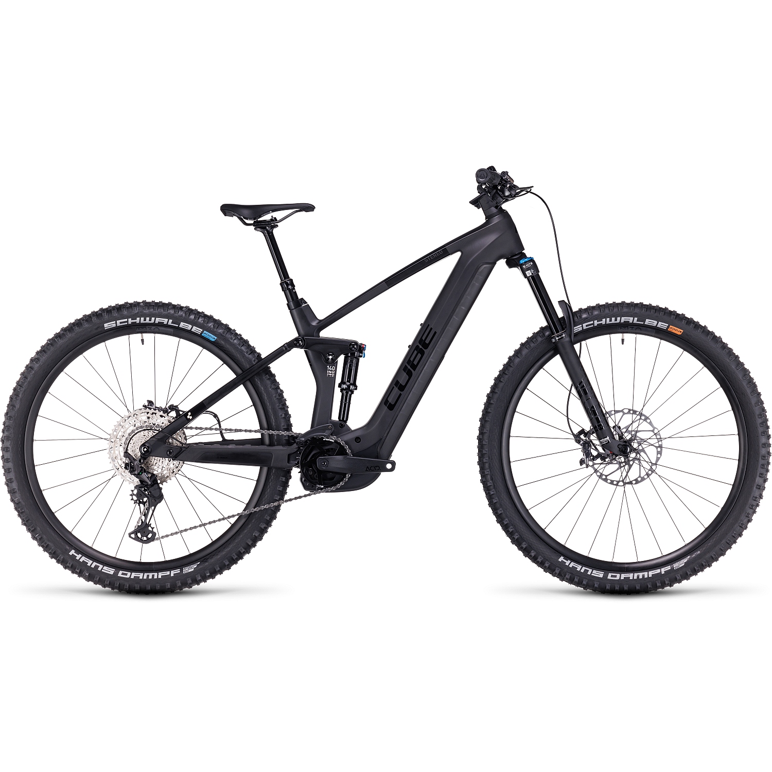 Picture of CUBE STEREO HYBRID 140 HPC SLX 750 - Carbon Electric Mountainbike - 2024 - 29&quot; - carbon / reflex