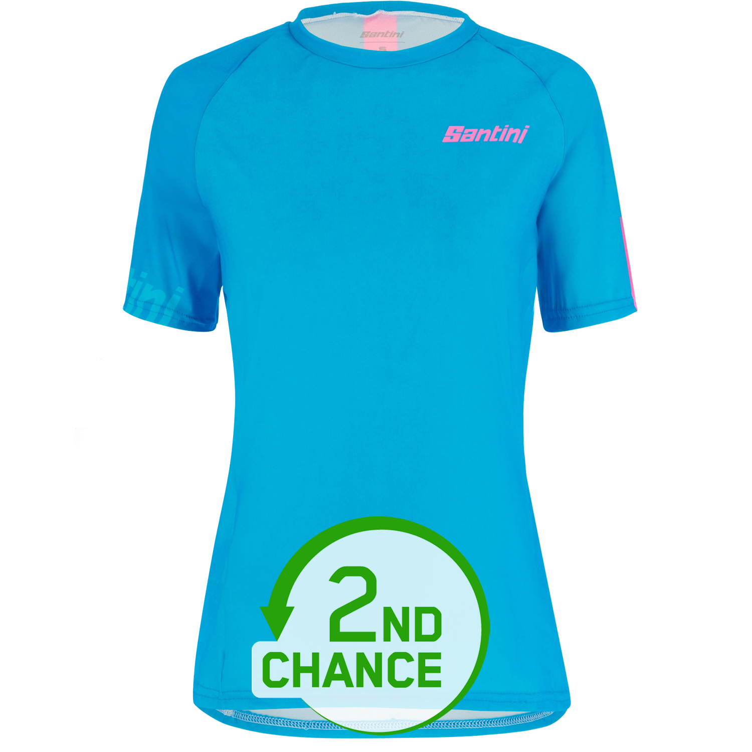 Picture of Santini Sasso MTB Jersey Women 0M499LGLLSASSO - turquoise TU - 2nd Choice