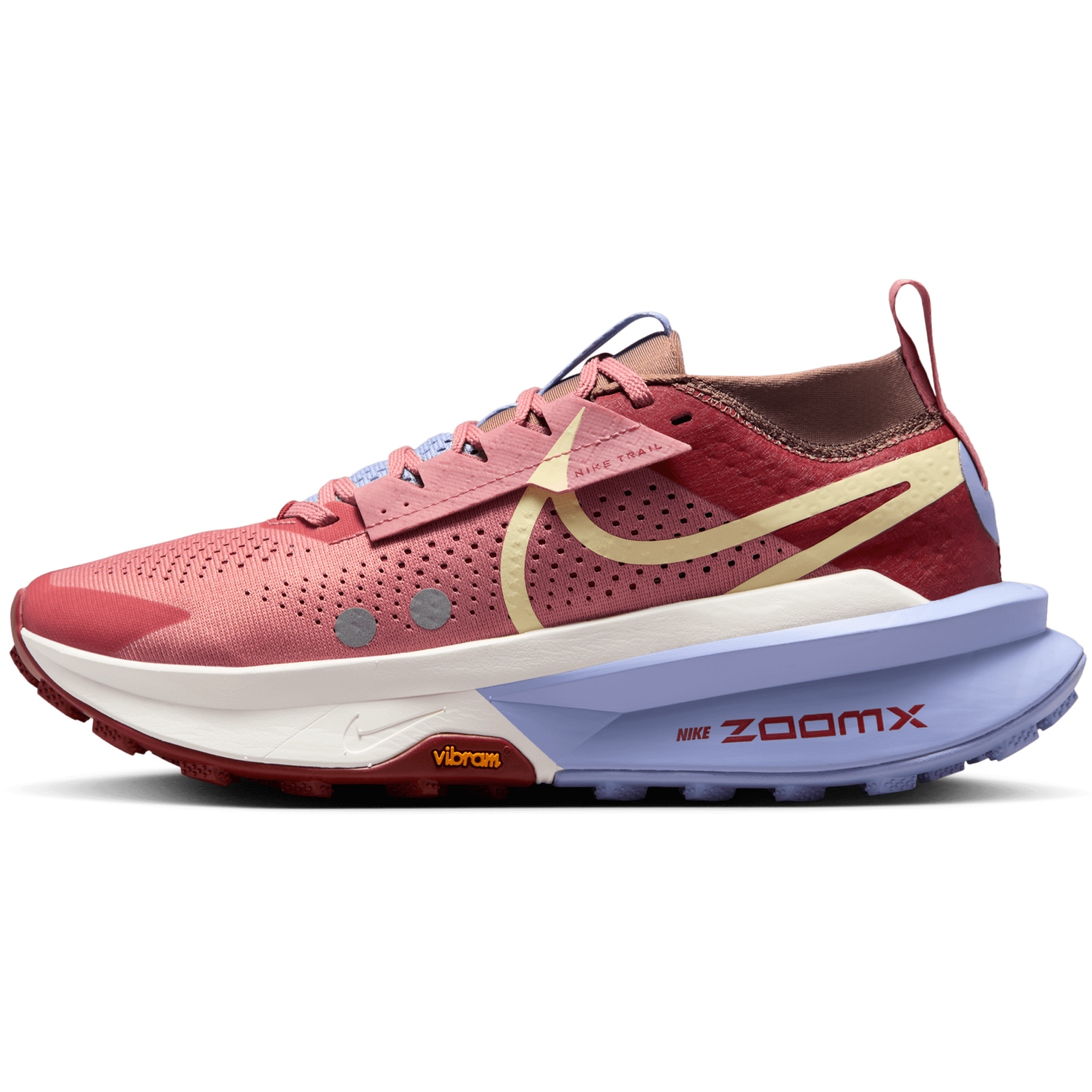 Produktbild von Nike Zegama 2 Trailrunning-Schuhe für Damen - red stardust/mars stone/lilac ice/alabaster FD5191-600