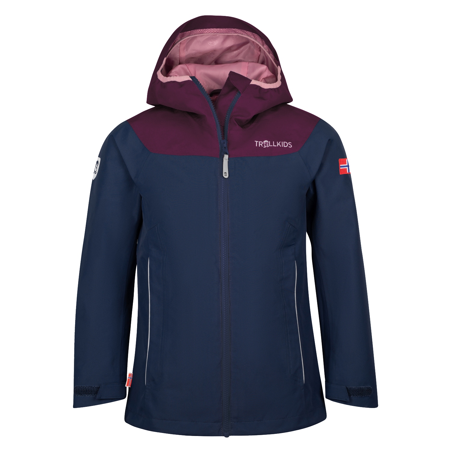 Bild von Trollkids Bergen Jacke Mädchen - navy/plum/mauve