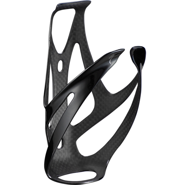 Picture of Specialized S-Works Rib Cage III Carbon Bottle Cage - Carbon/Gloss Black