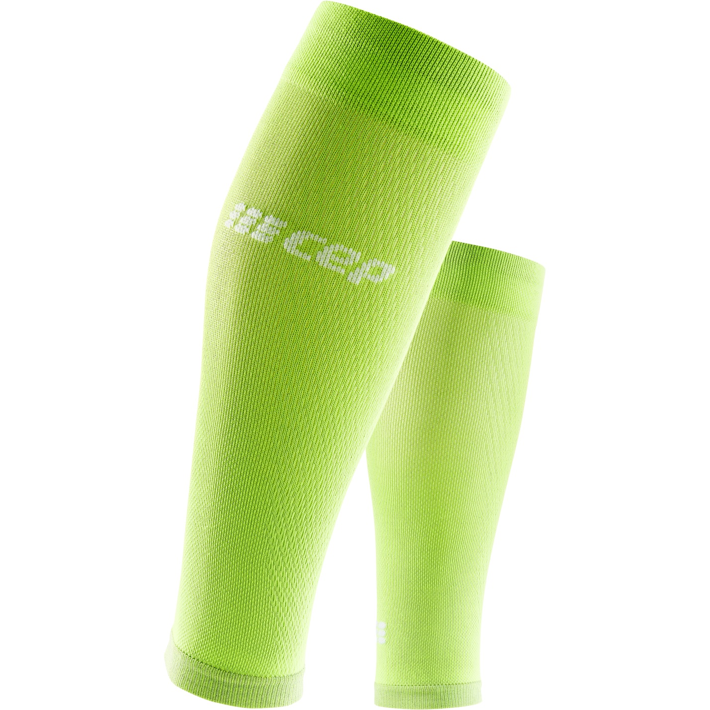 CEP Ultralight Compression Calf Sleeves Women - flash green/black | BIKE24
