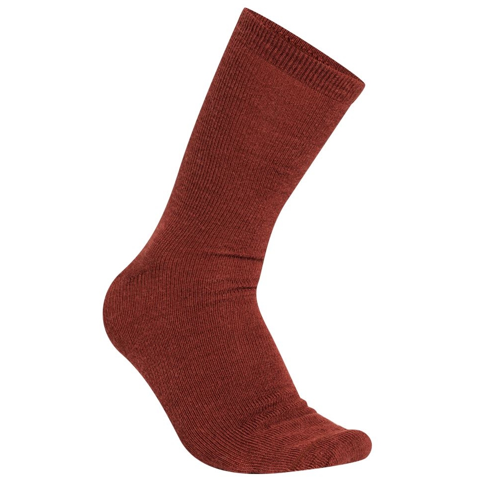 Image de Woolpower Chaussettes Enfant - Liner Classic - rust red