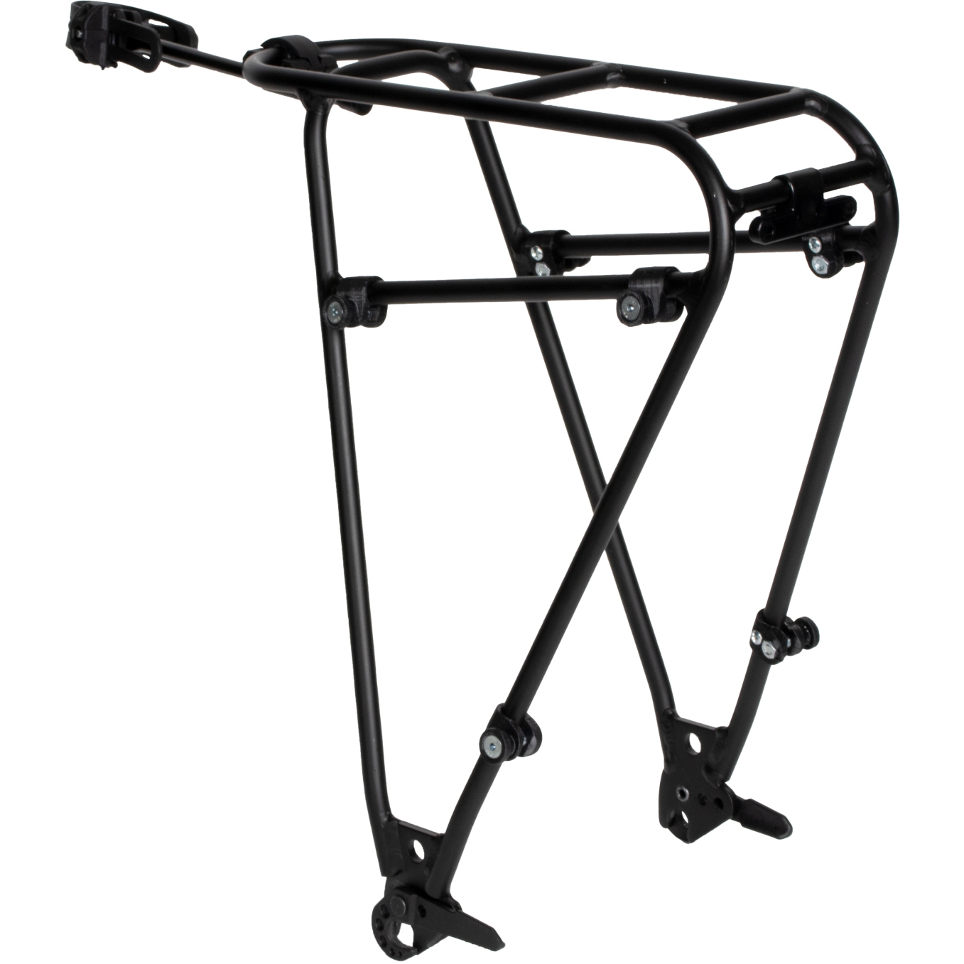 KlickFix Korbfix – Fissaggio Per Cestino Portapacchi Per Bici – 1 Paio – Adattatore In Plastica Per Cesti A Maglia Larga