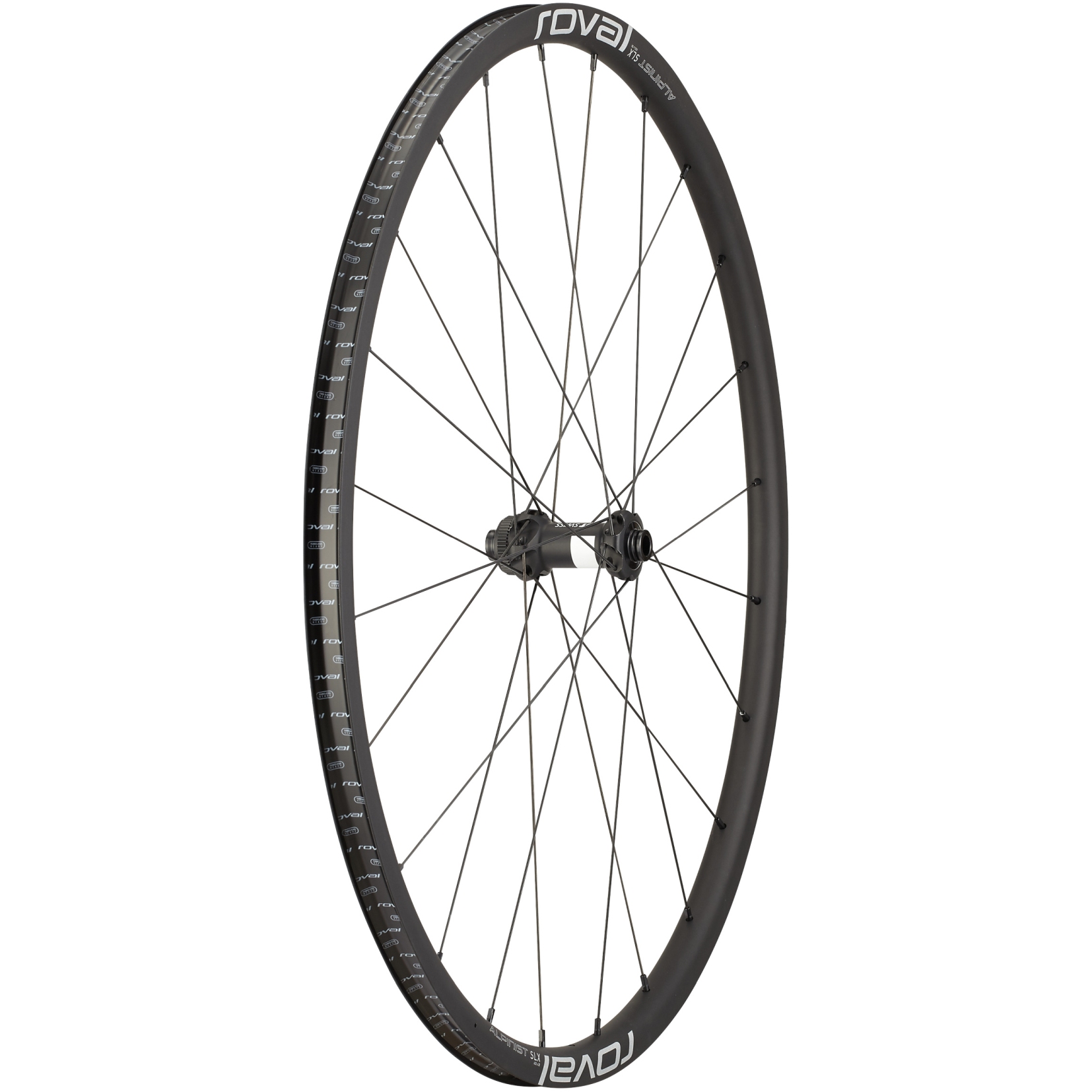 Picture of Specialized Alpinist SLX Disc Front Wheel - 28&quot; | Centerlock | 12x100mm - Black/Charcoal