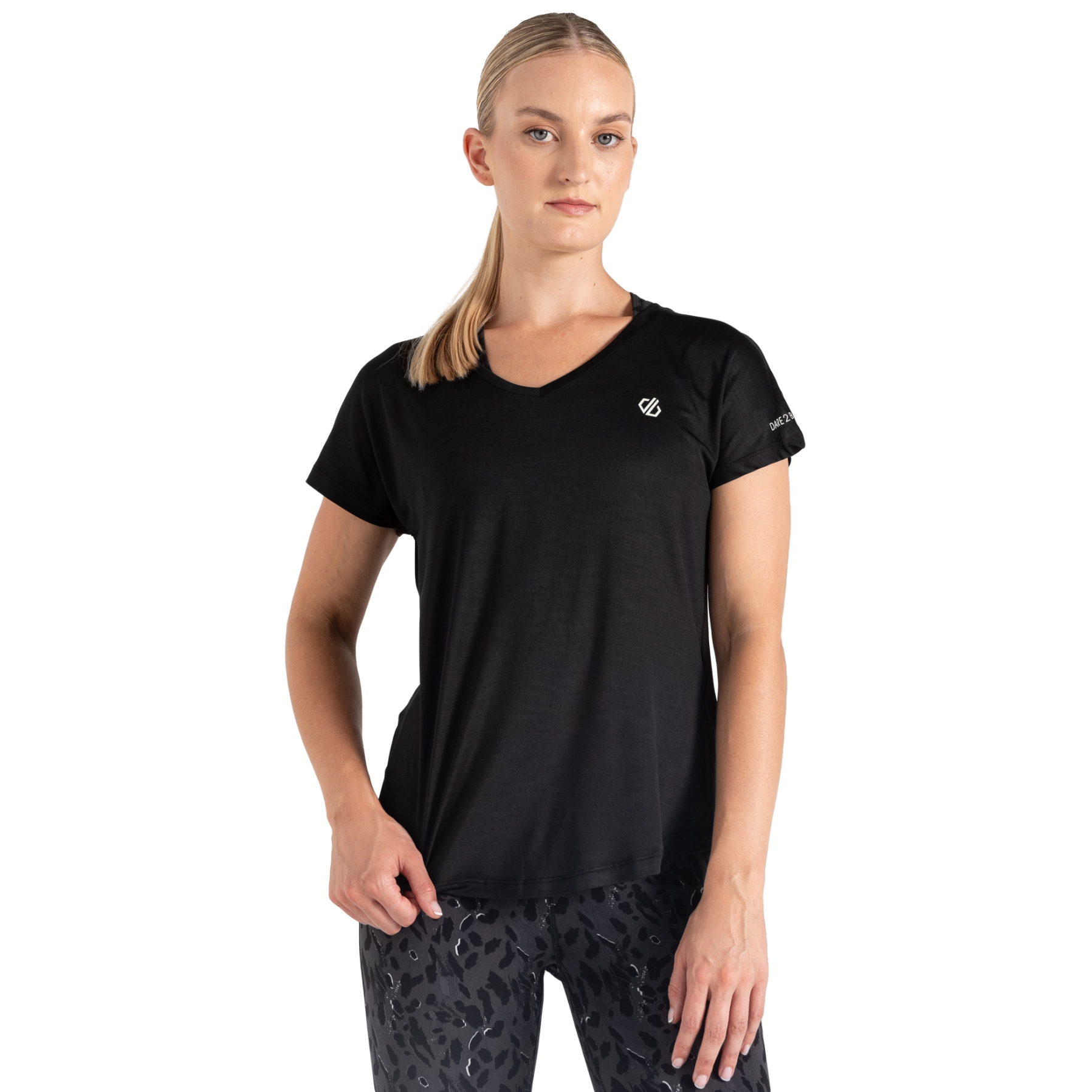 Produktbild von Dare 2b Vigilant T-Shirt Damen - 800 Schwarz