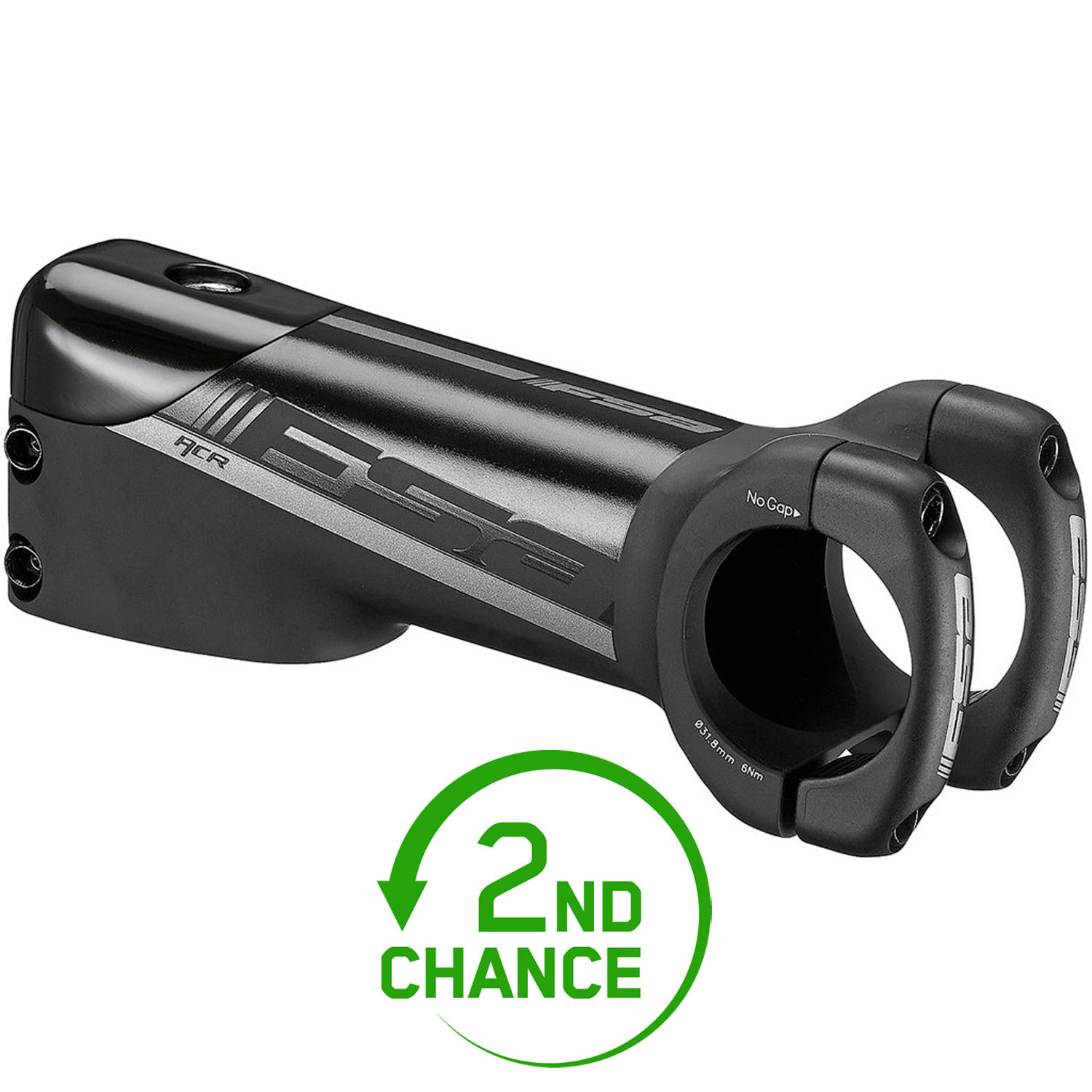Picture of FSA ACR Stem - 31.8mm | -6° - black - 2nd Choice