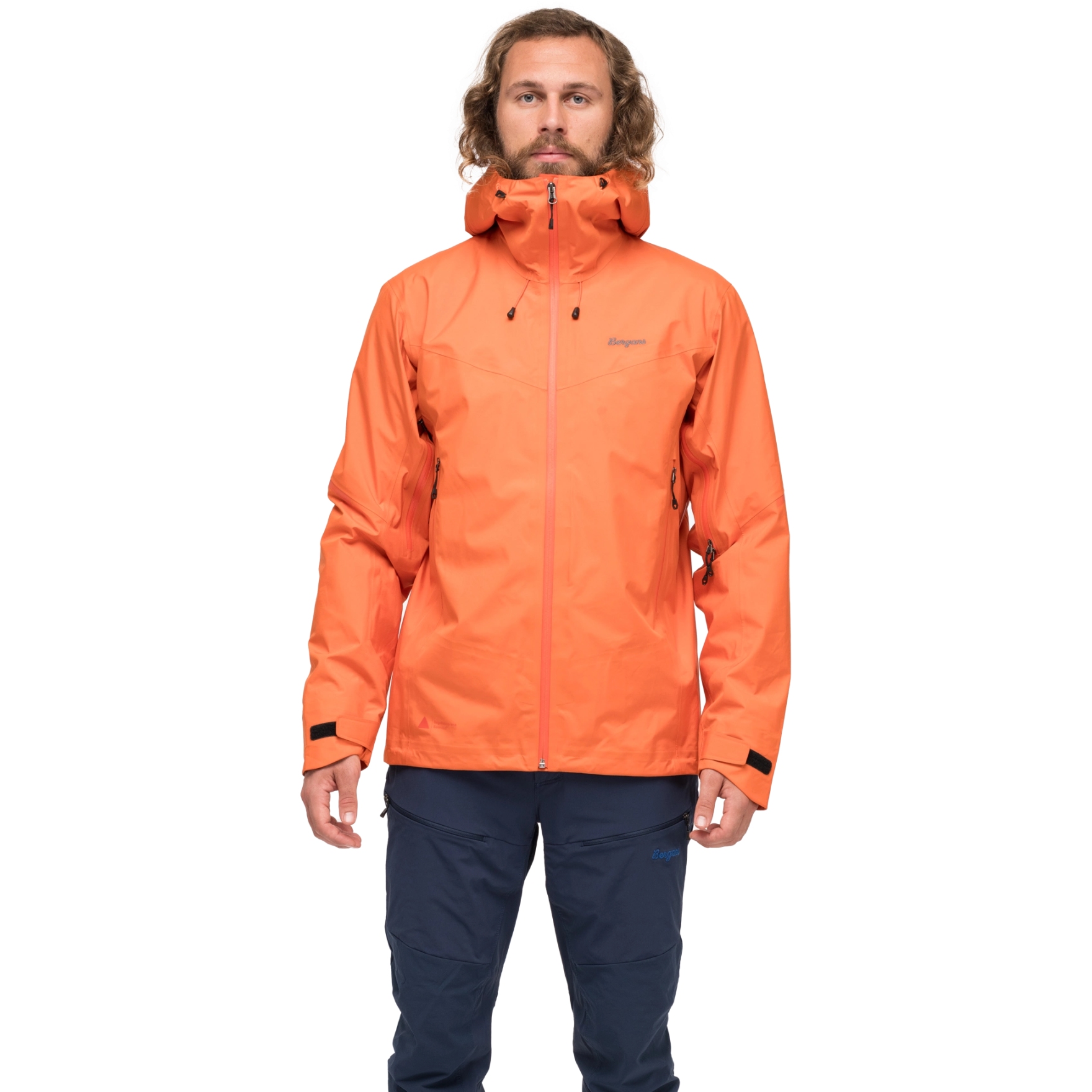 Picture of Bergans Rabot Light 3L Shell Jacket Men - alert orange