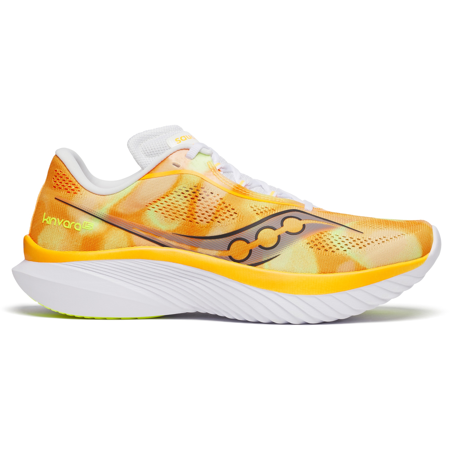 Productfoto van Saucony Kinvara 15 Hardloopschoenen Heren - peel/white