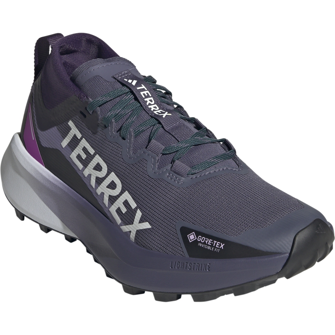 Produktbild von adidas TERREX Agravic GORE-TEX Trailrunningschuhe Damen - preloved violet/white/purple burst JR7785