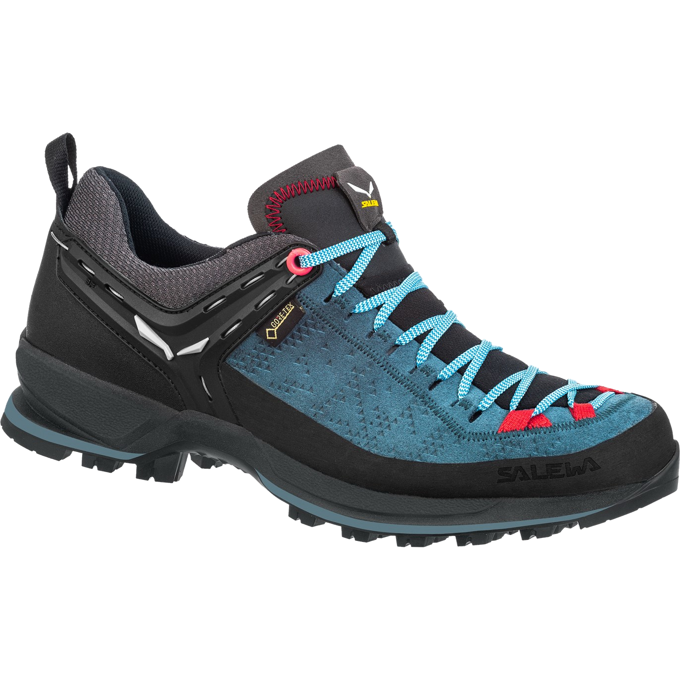 Picture of Salewa Mountain Trainer 2 GTX Hiking Shoes Women - dark denim/fluo coral 8679