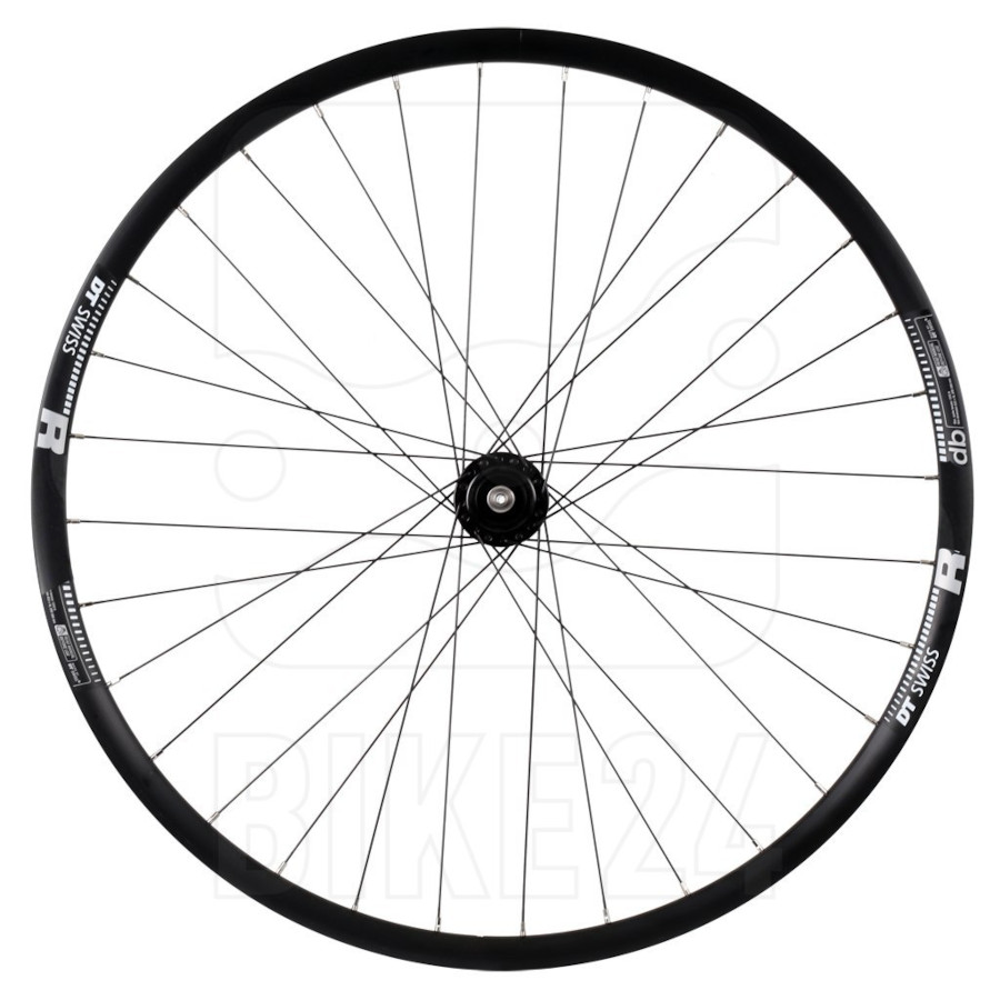 Picture of SON delux | DT Swiss R470 db - 28&quot; Front Wheel with Hub Dynamo - Centerlock - QR