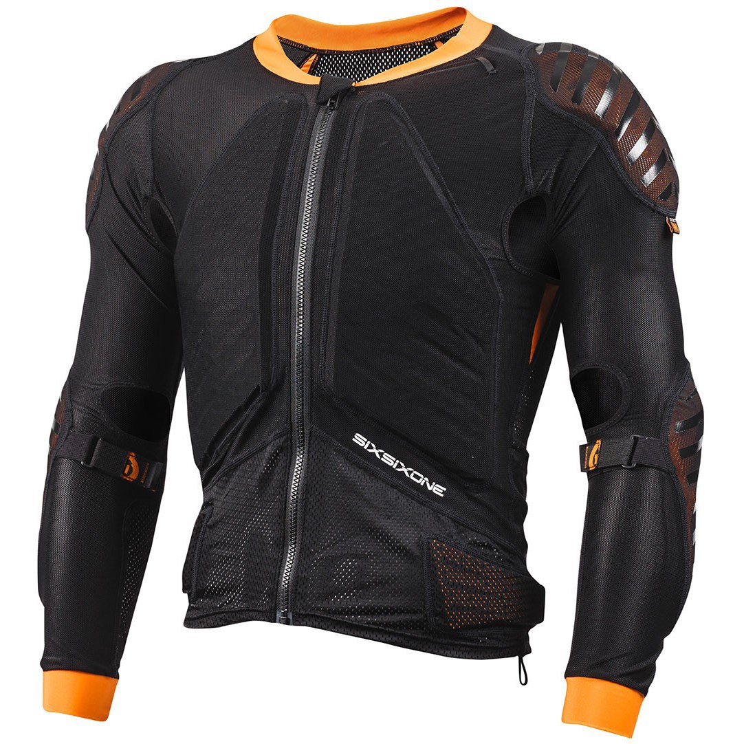 Produktbild von SIXSIXONE Evo Compression Jacket - Langarm Protektorenjacke - schwarz