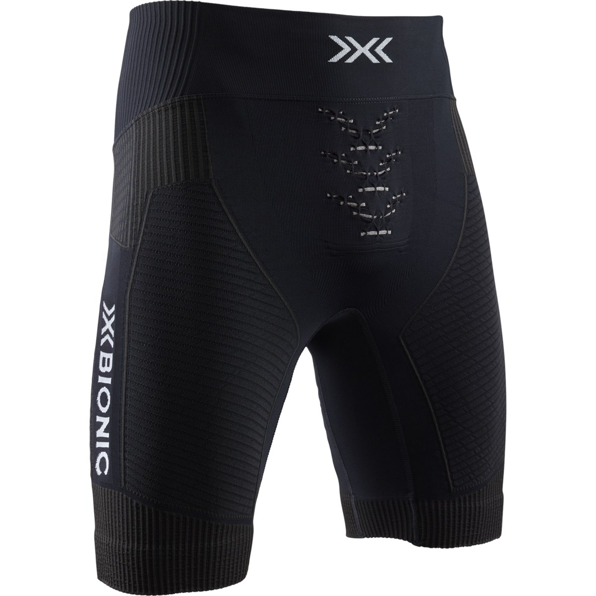 Foto de X-Bionic Pantalones cortos de correr Hombre - Effektor 4.0 - opal black/arctic white
