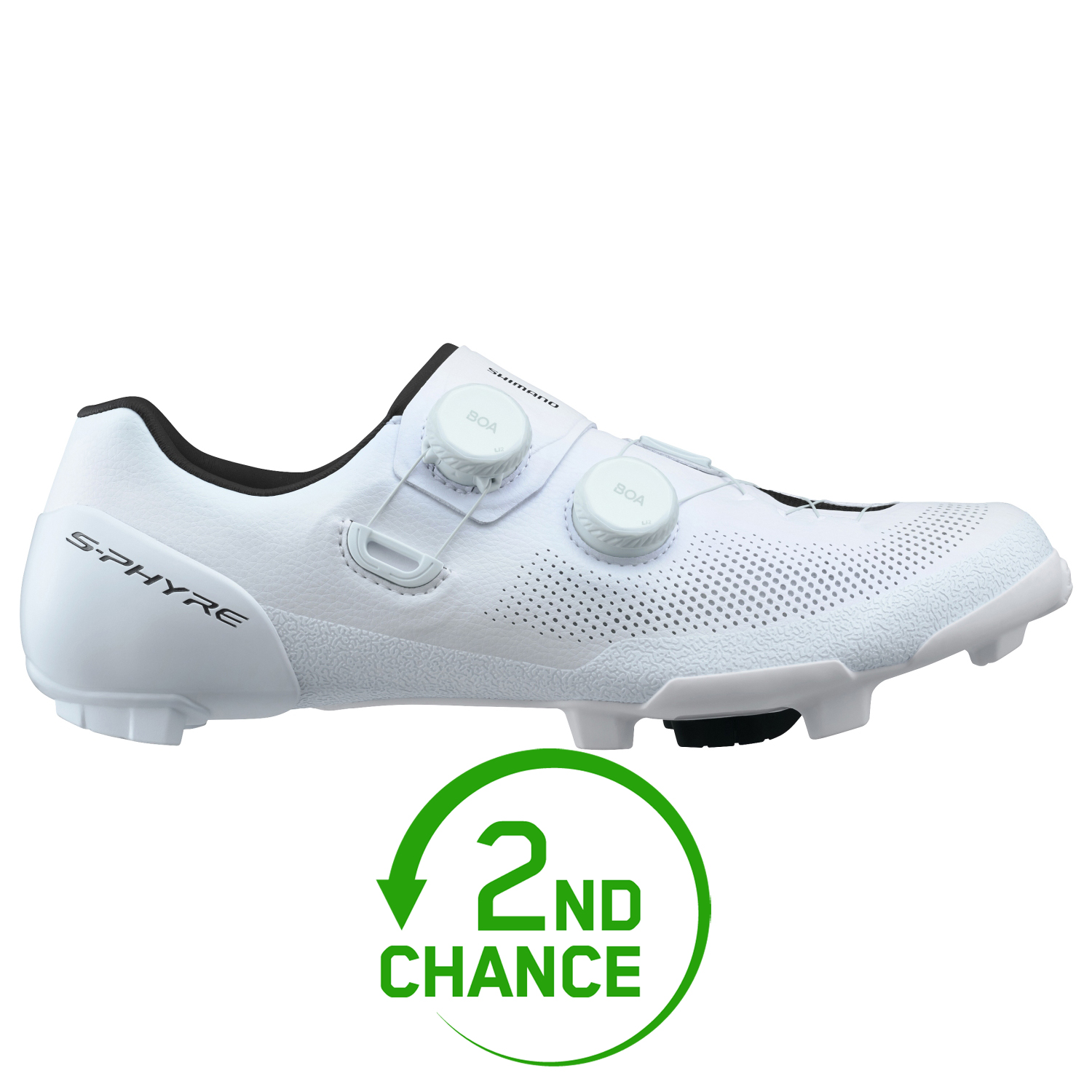 Shimano S-Phyre SH-RX910 Gravel Shoes Men - Wide - White - 2nd