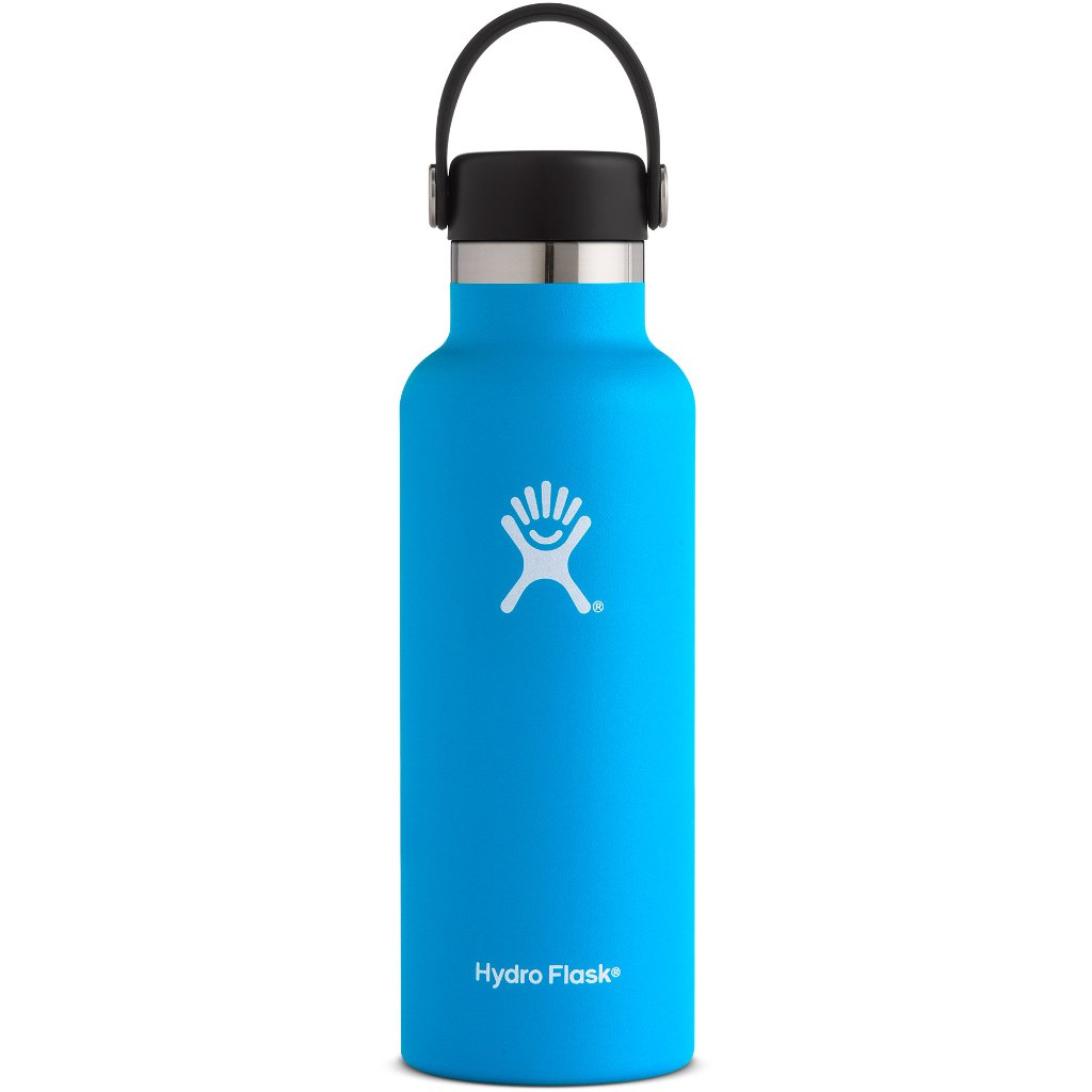 Picture of Hydro Flask 18 oz Standard Mouth Insulated Bottle + Flex Cap - 532ml - Pacific