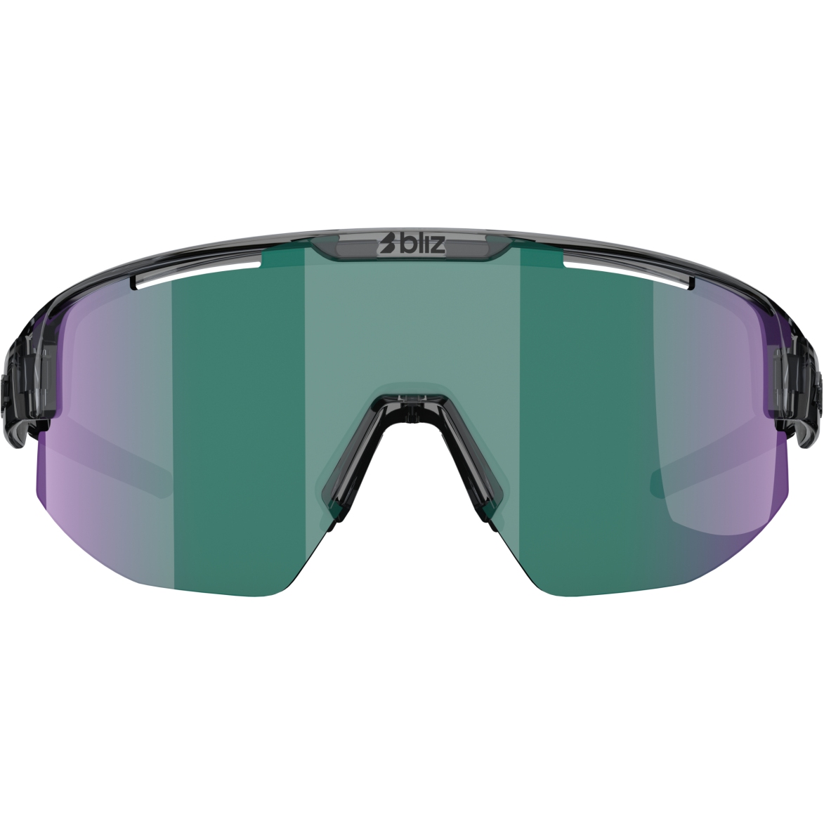Bliz Matrix Glasses - Crystal Black - Brown Green Multi | BIKE24