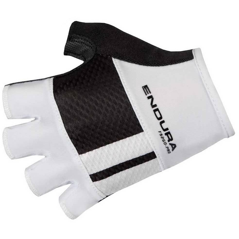 Picture of Endura FS260-Pro Aerogel Short Finger Gloves - white