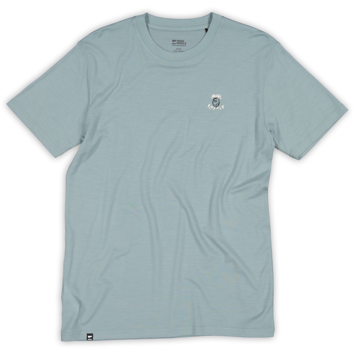 Image of Mons Royale Icon Merino Air-Con T-Shirt Men - dew