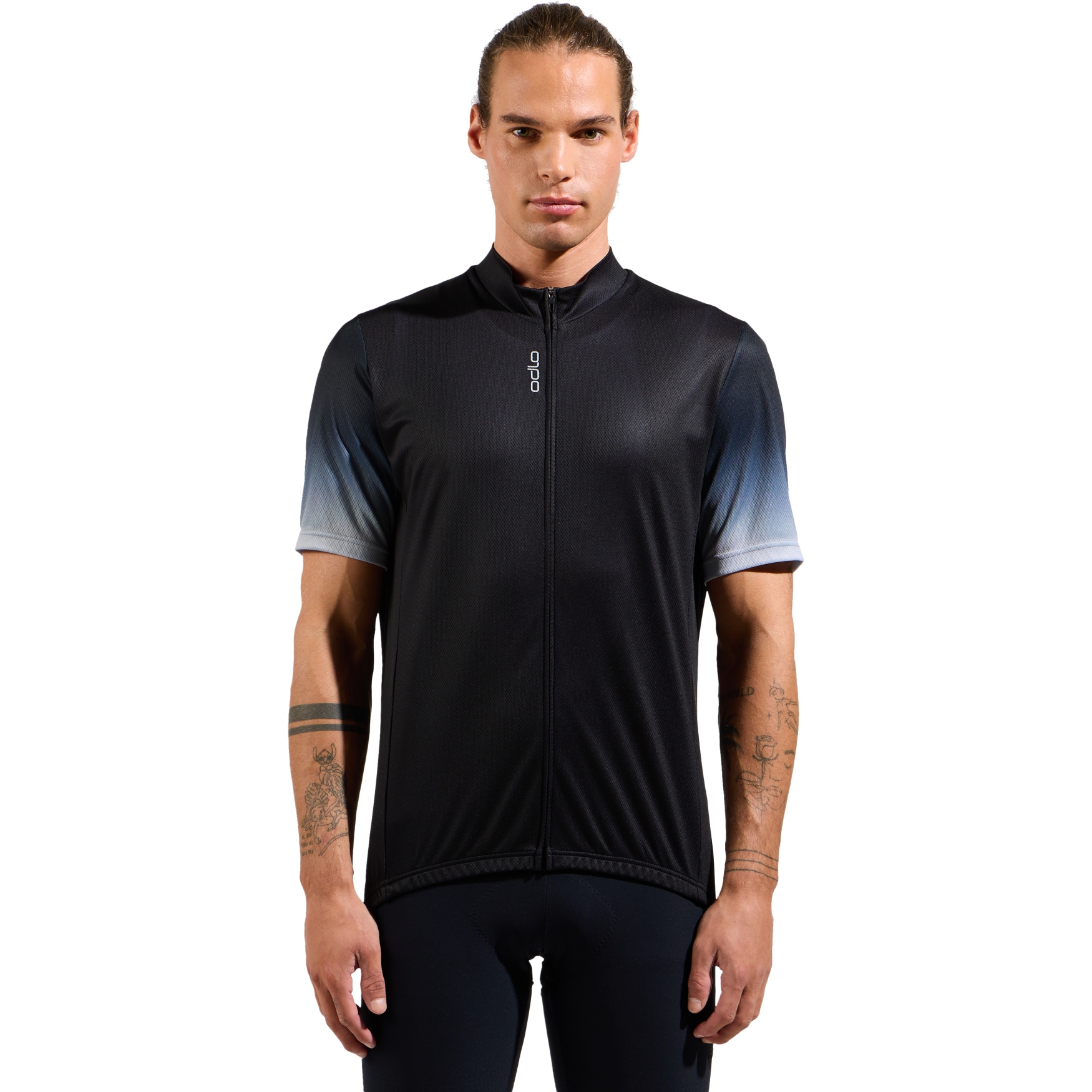 Picture of Odlo Essentials Short Sleeve Cycling Jersey Men - black
