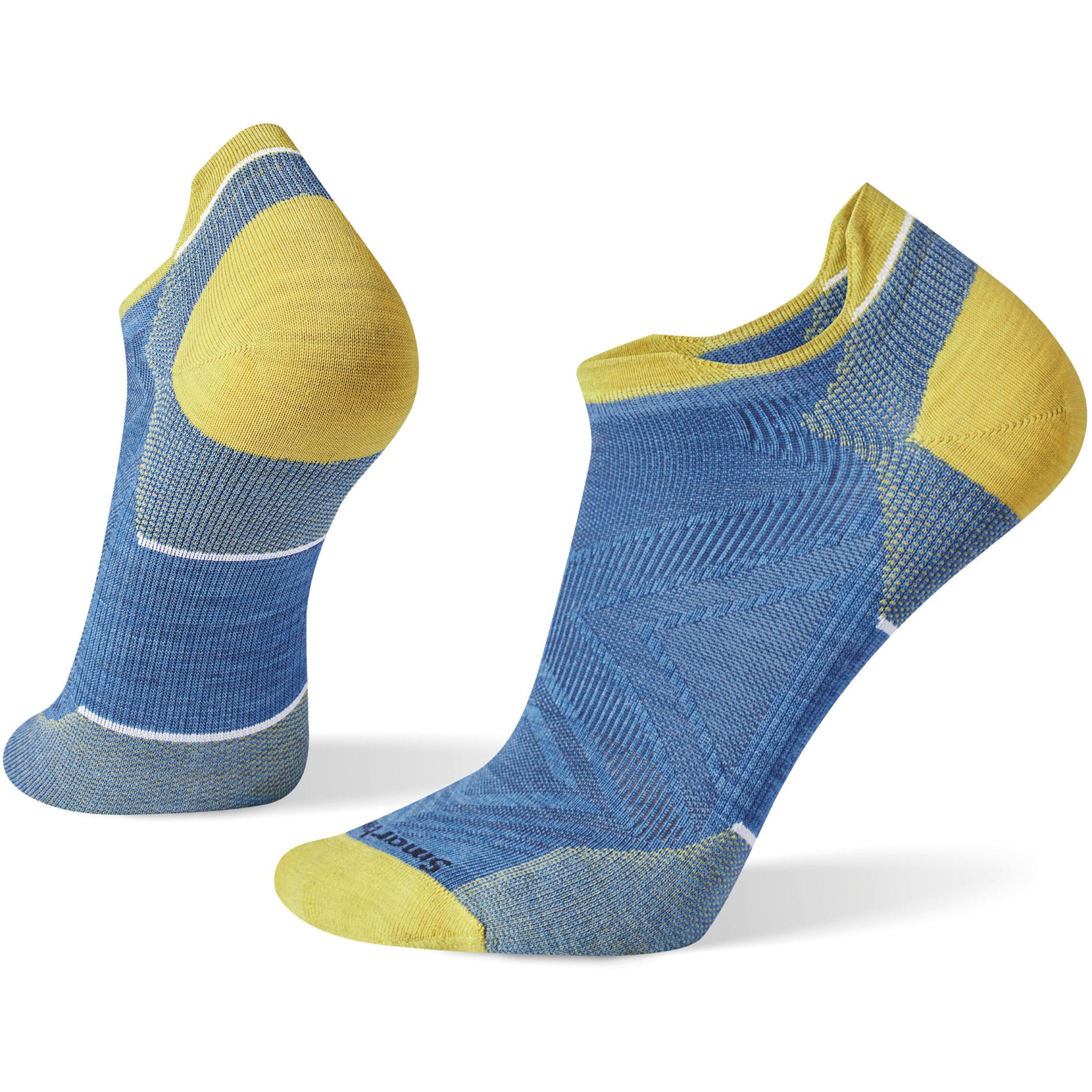 Produktbild von SmartWool Run Zero Cushion Low Ankle Socken - E18 neptune blue