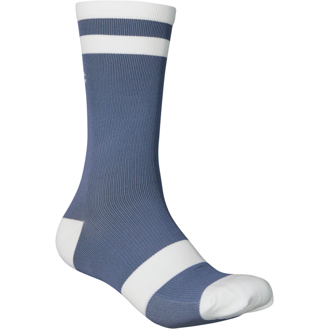 Produktbild von POC Lure MTB Socken lang - 8626 calcite blue/hydrogen white