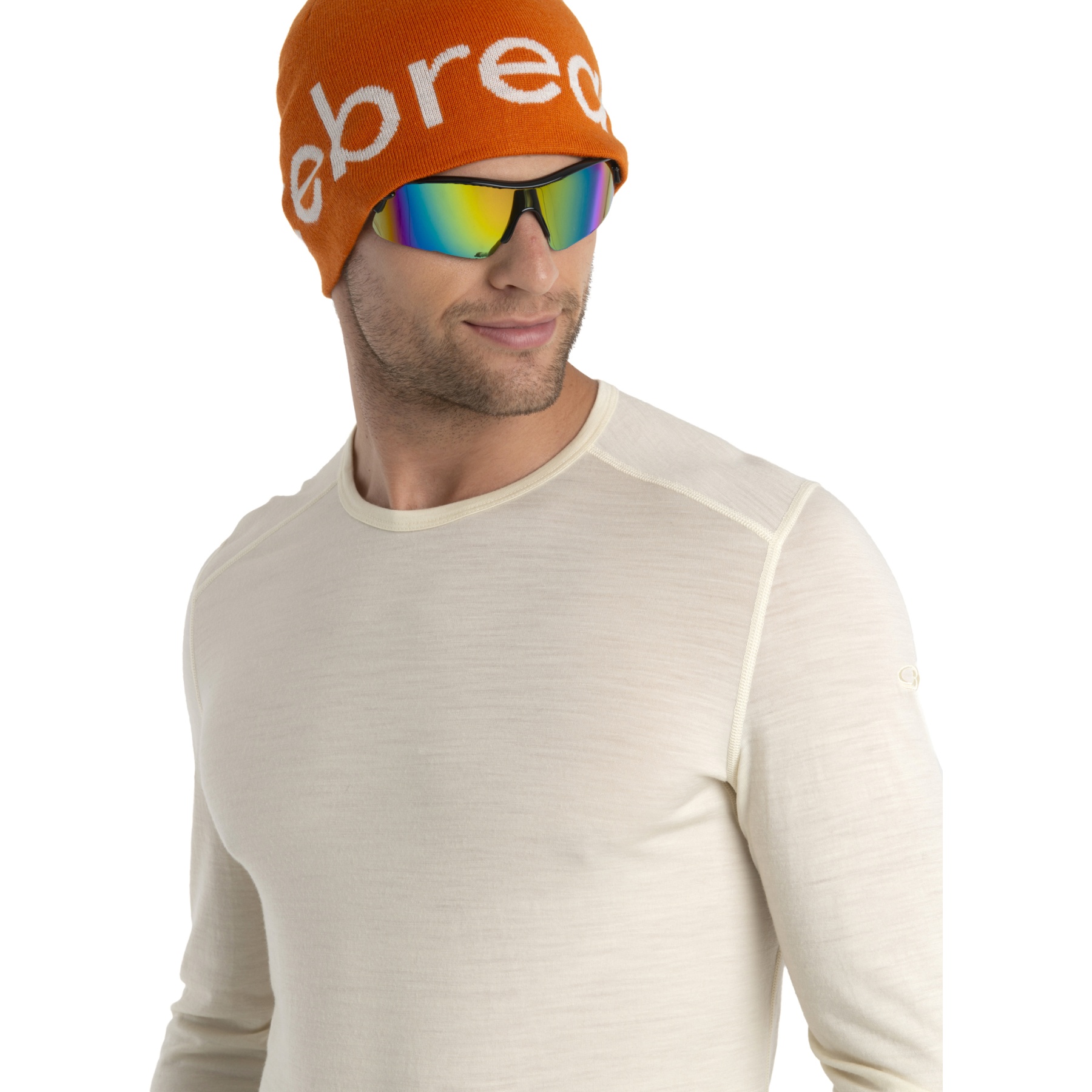 Chemisier Icebreaker Noir Col Rond Manches Longues - Laine Mérinos Thermique - Femme XS