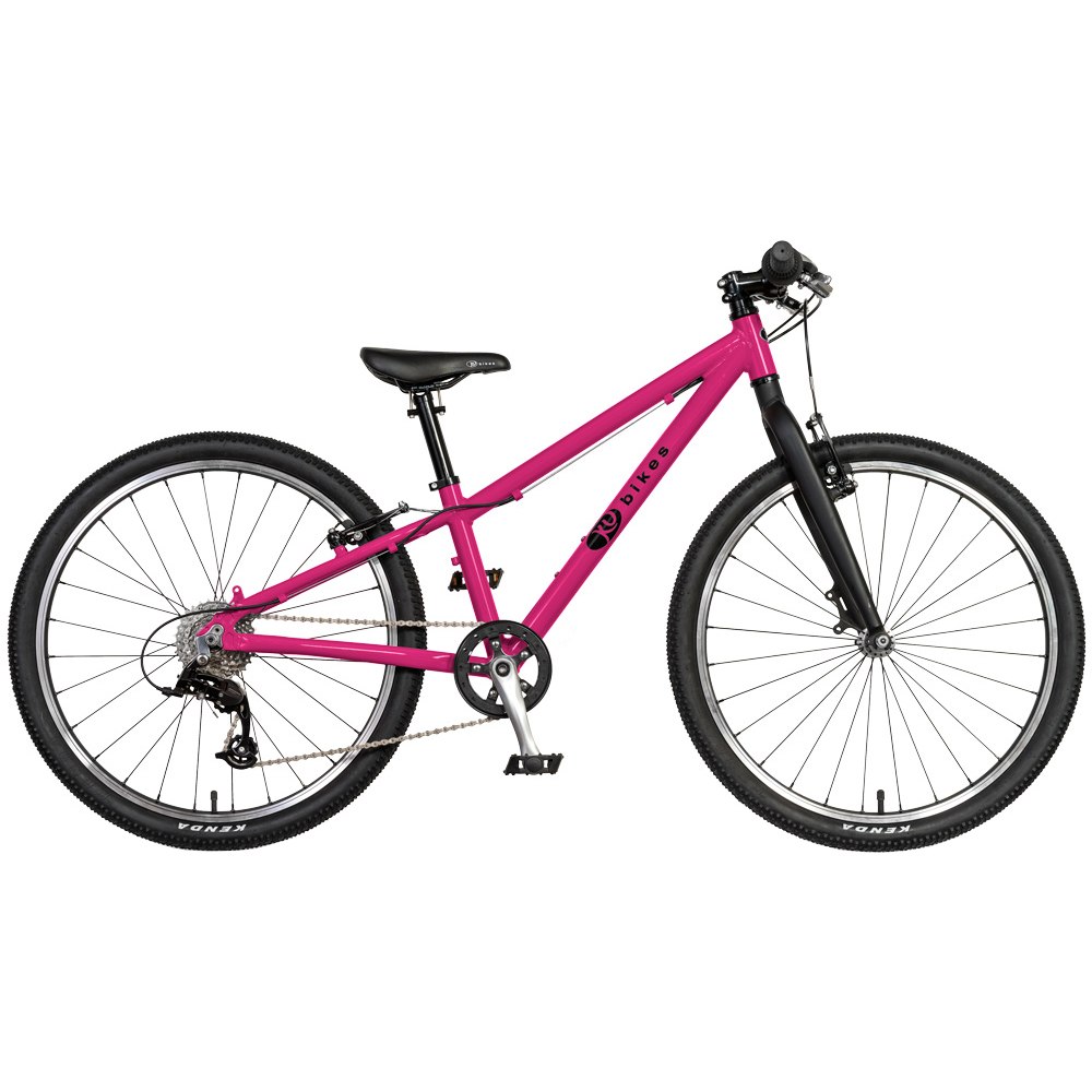 Productfoto van KUbikes 24S MTB 8-Speed Kids Bike - pink glaze