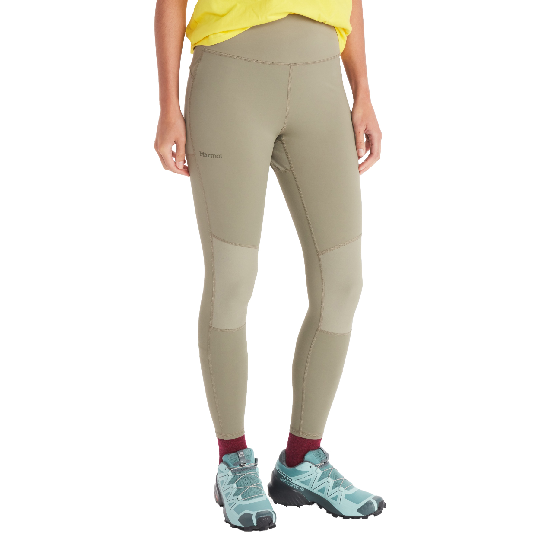 Picture of Marmot Rock Haven Hybrid Tights Women - vetiver