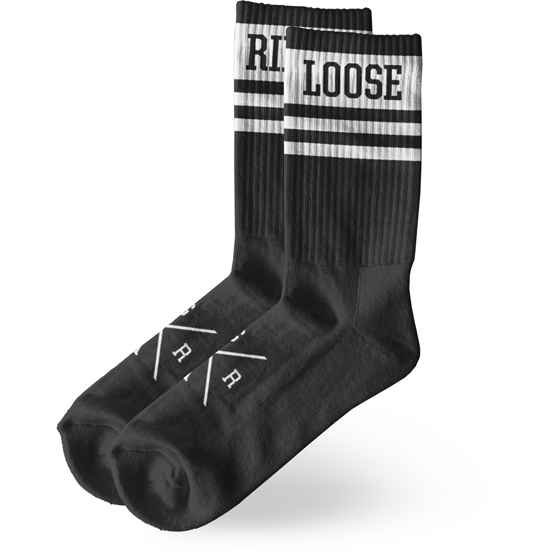 Picture of Loose Riders Technical Socks - Heritage Black