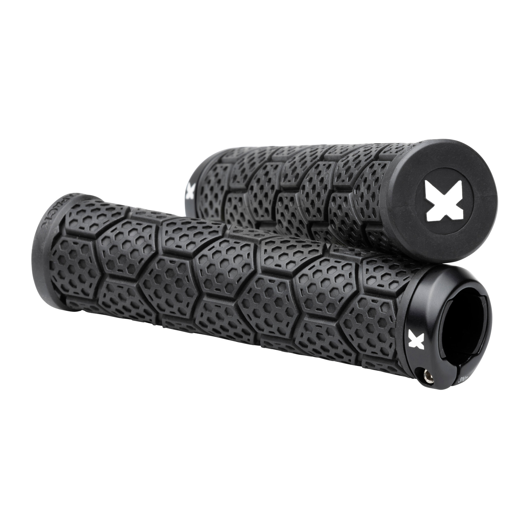 Image of Sixpack D-TRIX AL Lock-On Bar Grips - black/black