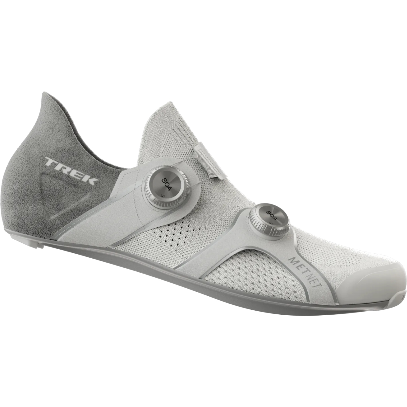 Produktbild von Trek RSL Knit Rennradschuhe - Weiß/Silber