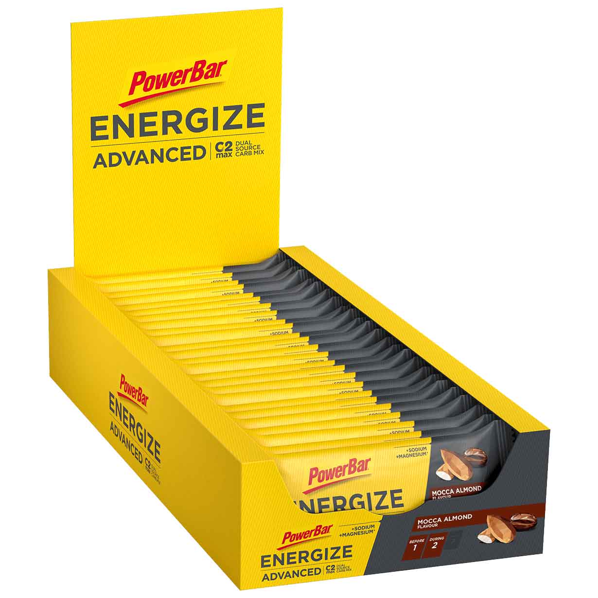 Picture of Powerbar Energize Advanced - Carbohydrate Bar - Best Before 30-JUN-2024 - 15x55g