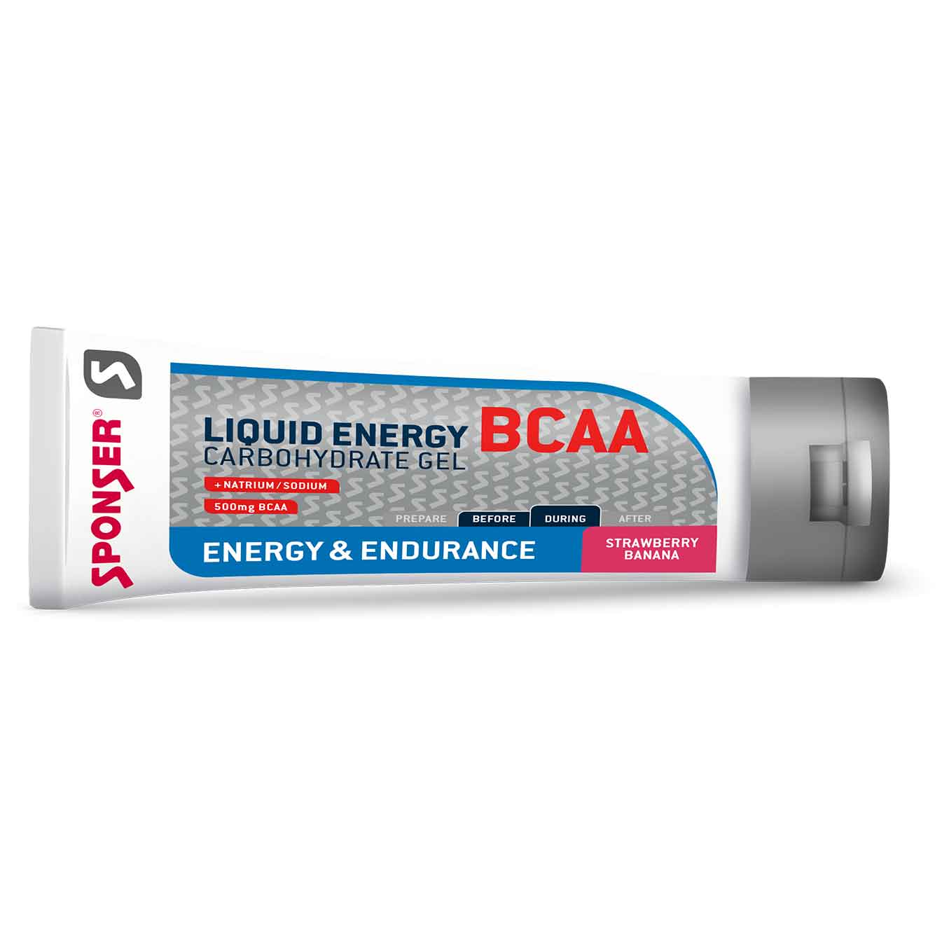 Productfoto van SPONSER Liquid Energy BCAA - Koolhydraatgel - Tube - 70g