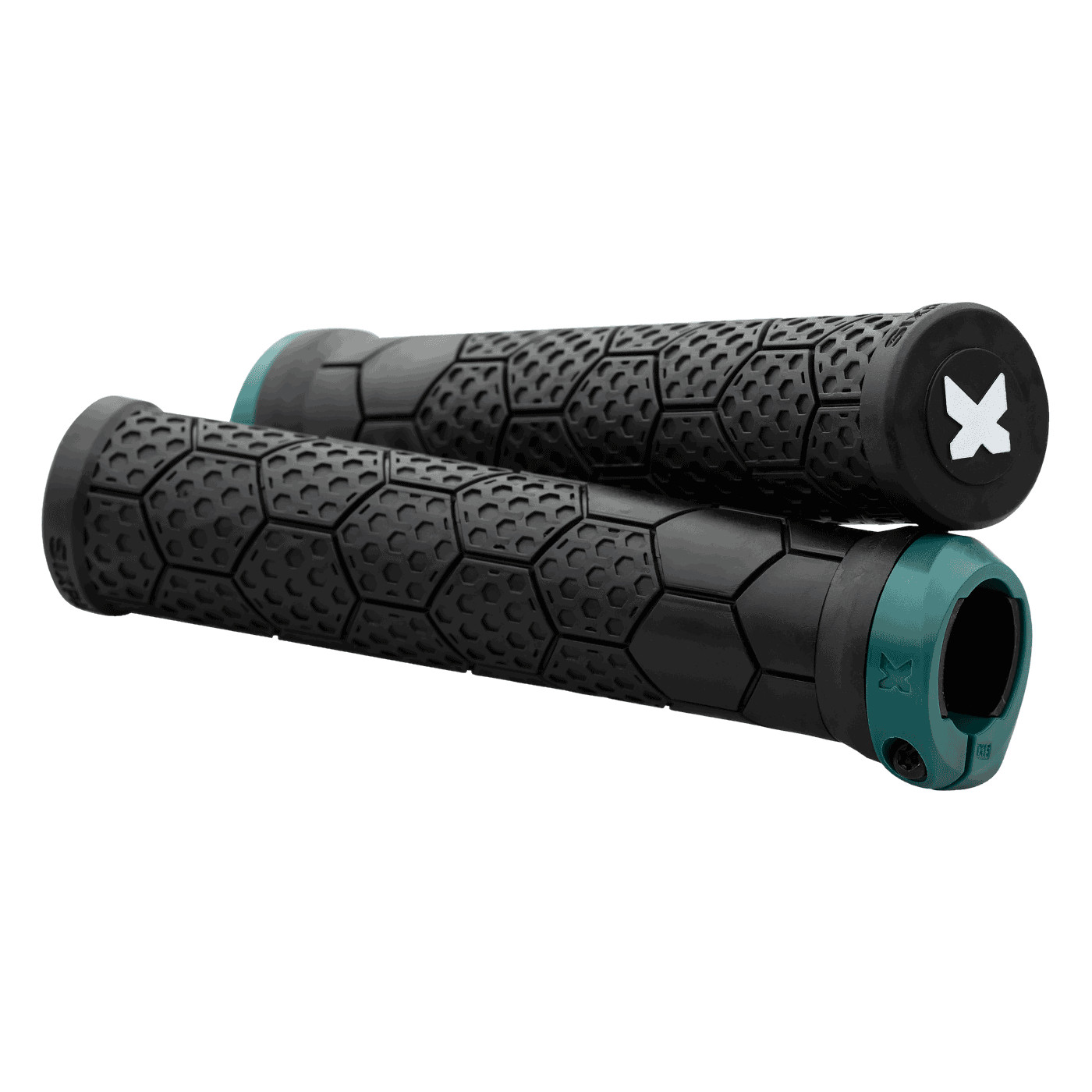 Picture of Sixpack Z-Trix PA Lock-On Handlebar Grips - Pine green