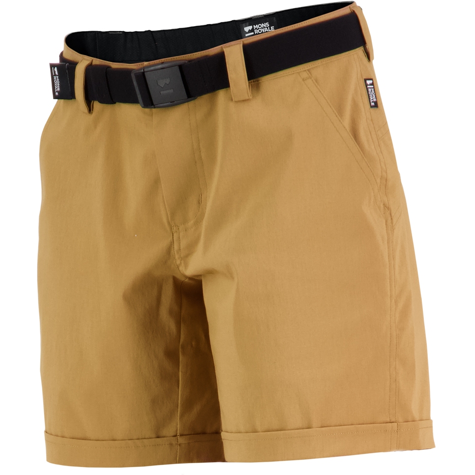 Picture of Mons Royale Drift Shorts Women - cumin