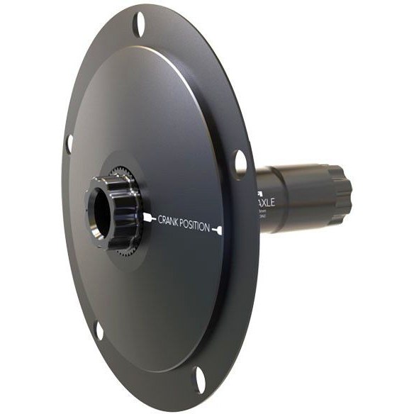 Productfoto van Rotor Track Set - Axle with Spider - 5x144mm - black