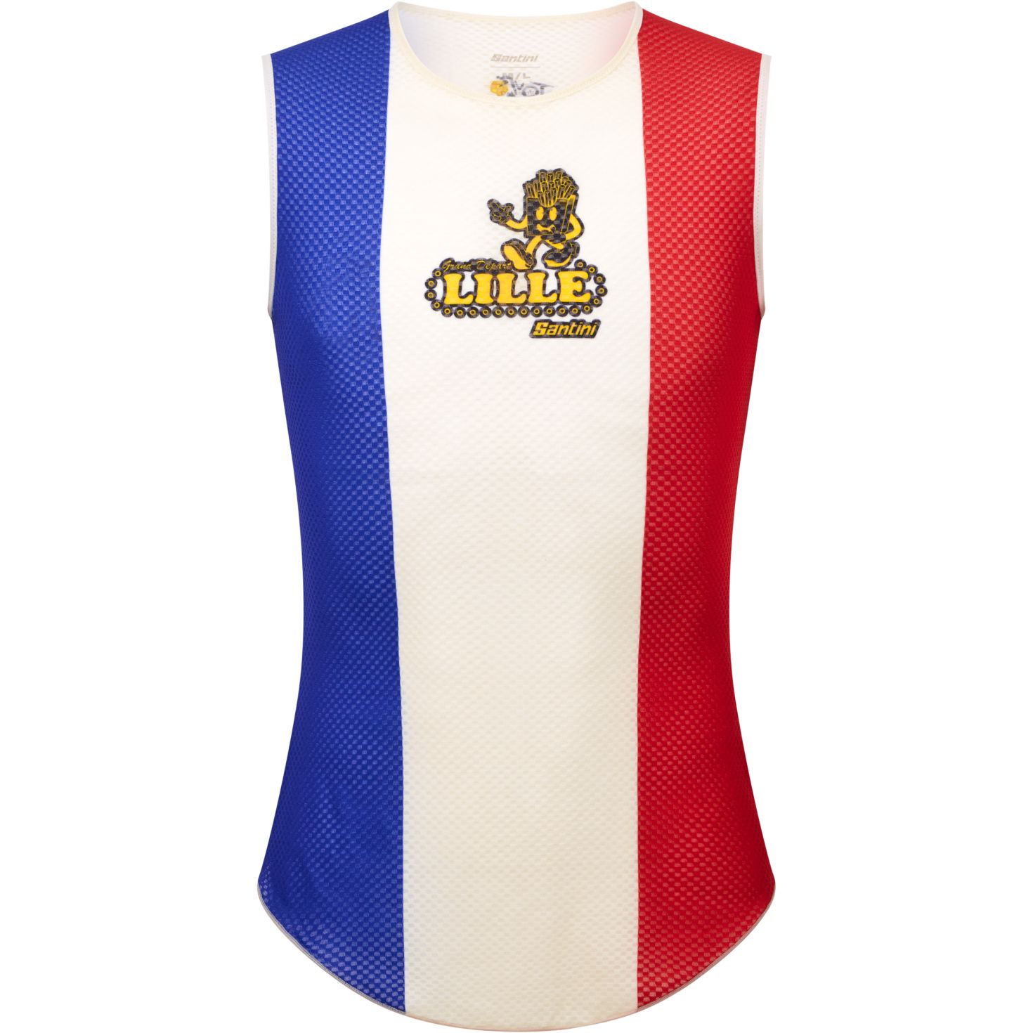 Мужчины-танкисты Santini Grand Départ Lille Baselayer - Коллекция Tour de France™ 2025 - RE002GLL5TDF