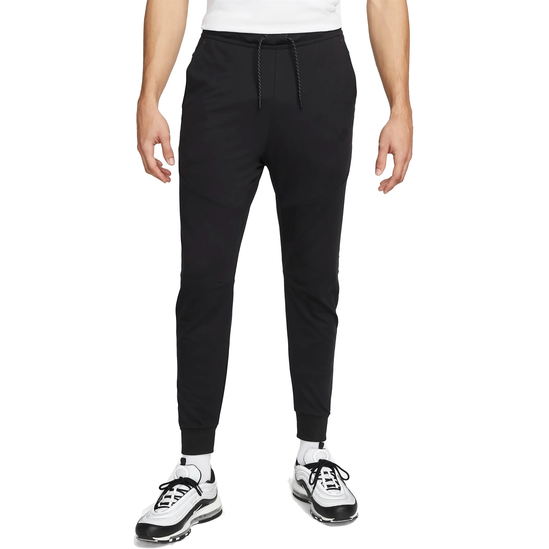 Produktbild von Nike Sportswear Tech Fleece Lightweight Hose für Herren - schwarz/schwarz DX0826-010
