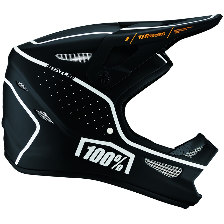 Picture of 100% Status Youth DH/BMX Helmet - Dreamflow Black