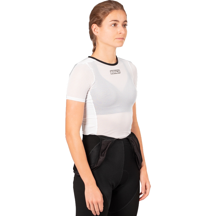 Produktbild von Bioracer Breeze Kurzarm-Baselayer Damen - weiß